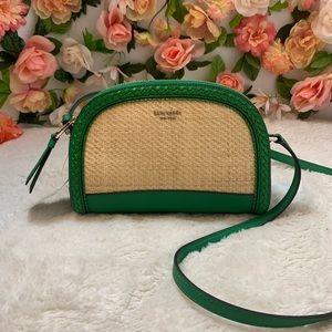 NWT Kate Spade Dome Crossbody - Reiley straw